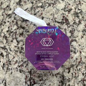 NWOT Spongelle Purple Exfoliant & Scrub Bath Exfoliator and Detox